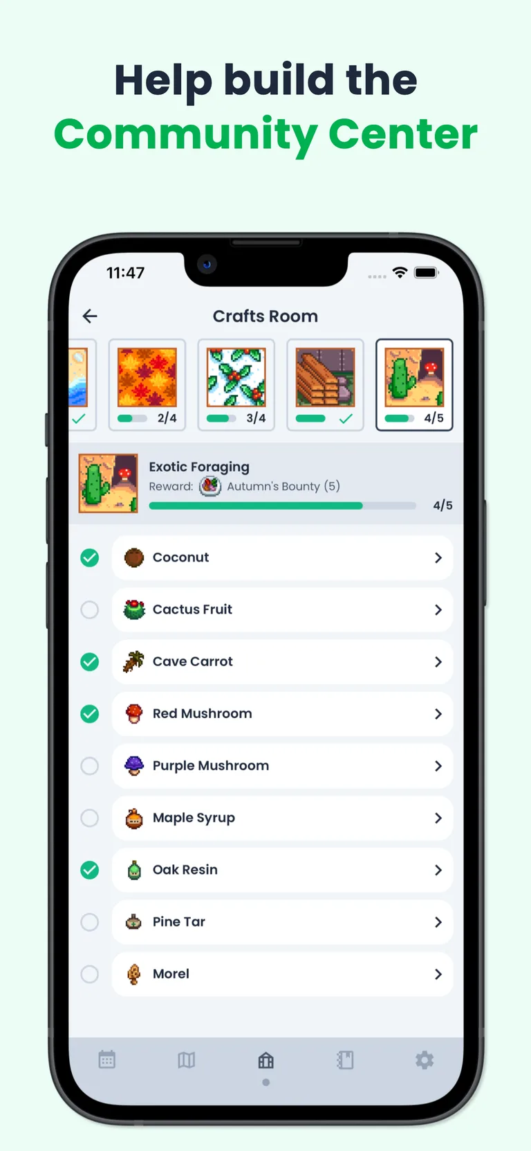Stardew Valley Tracker app screenshot 3