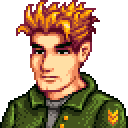 Kent from Stardew Valley